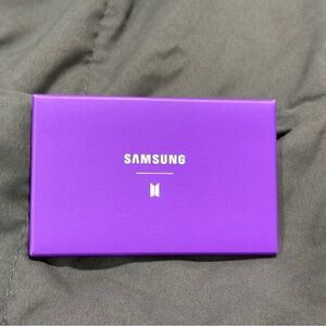 Samsung + BTS a long time collaboration. I purple you-V